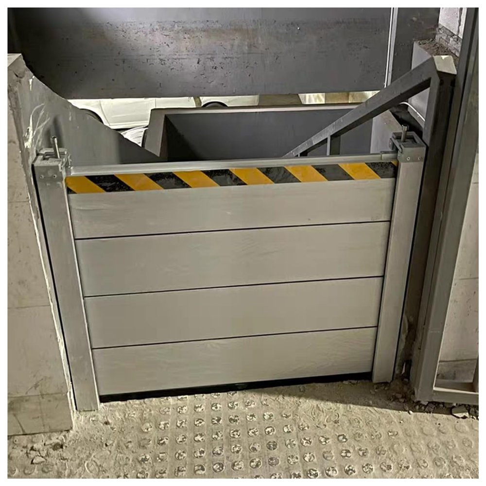 GDHKDDFL Flood Barriers, Water-Resistant Aluminum Panels for Shops, Homes, and Yards, Modular Design (L 125 cm/4.1 ft)