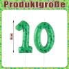 Ovanda Pixel Birthday Candle 10 view 2