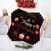 Ovanda Red Birthday Napkins view 4