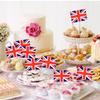 Odoukey Mini British Food Flags Toothpicks, 100 Count view 4