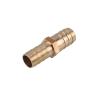 RNUMLIGH 1-Piece Brass 2-Way Reducing Straight Hose Barb Fitting, Copper Coupler Connector, 19 mm–25 mm to 6 mm–3 mm / 8 mm–10 mm view 1