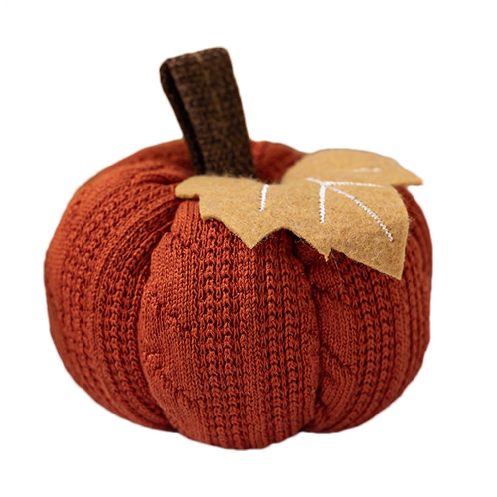 Knitted Pumpkin for Fall Decoration