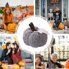Knitted Pumpkin for Fall Decoration view 4