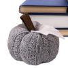 Decorative Orange Knitted Pumpkins for Fall view 1