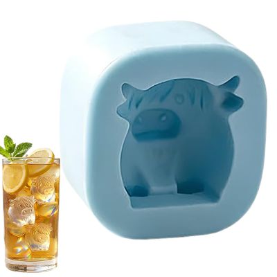 Highland Cow Silicone Ice Cube Mold