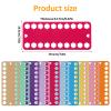 Aysatogc 10-Pack Embroidery Thread Organizer Spools with Labels view 2