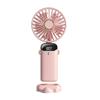 Winwj Handheld Fan with Active Ice Cooling, Portable, 20,000 RPM, High Speed, 20.5-Hour Runtime, 4 Speeds view 1