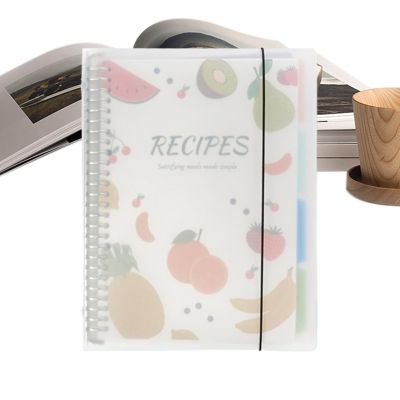 Blank Recipe Notebook and Journal