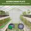 Gegaden Aluminum Garden Greenhouse, 301 × 238 × 225 cm, with 8 cm Foundation view 4