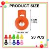 LgCiXli 20-Piece Knitting Needle Stoppers view 2