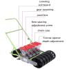 4-Row Hand-Pushed Garden Planter for Corn, Soybeans, Beans and Peanuts view 3