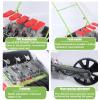 4-Row Hand-Pushed Garden Planter for Corn, Soybeans, Beans and Peanuts view 4