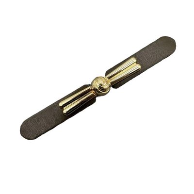 HYQOUKLR PU Leather Toggle Closures for Coats and Jackets, 6-Piece Set, Multicolor (No. 8 Army Green, 14 cm)
