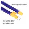 Flexible Plastic Coolant Hose, 1/4 in. BSP Male Thread, 500 mm view 3