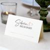 50 Pack Place Cards - Glad You're Here with Heart view 3