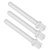 Alomejor Durable White Plastic Bobbins for Crafters, 3 Pack, for Common Sewing Machines view 2