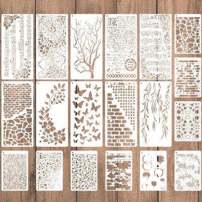 19-Piece Furniture Stencil Set