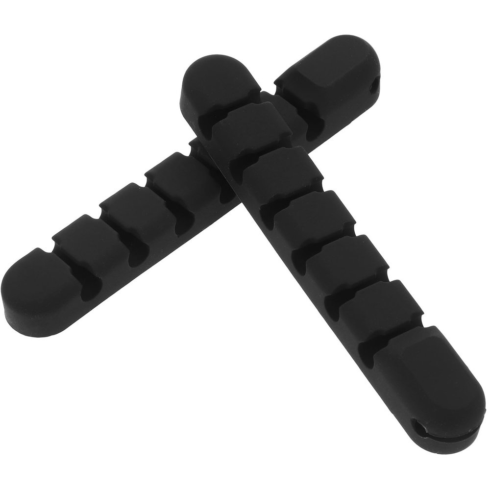 Self-Adhesive Cable Clips for Desk and Wall, 2-Pack