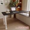 Compact Folding Laptop Desk, Pull-Out Work Table for Home and Office with Sturdy Steel Legs view 4