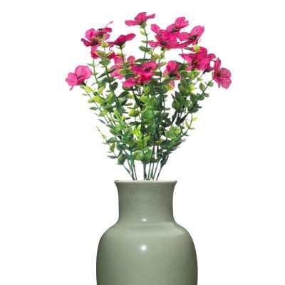 Artificial Flowers | Realistic Purple Silk Decoration for Home