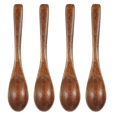 4-Piece Wooden Spoon Set