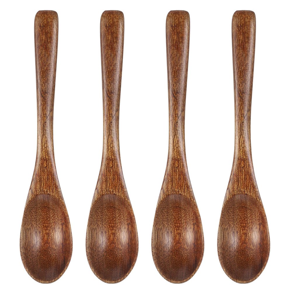 4-Piece Wooden Spoon Set