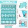 GOMAKERER 2 Sheet Screen Printing Stencil with Aztec Pattern view 2