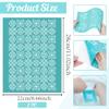 GOMAKERER 2 Sheet Stencil with Tile Pattern view 2