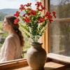 Outdoor Artificial Flowers, Realistic Silk Violets Centerpieces view 3