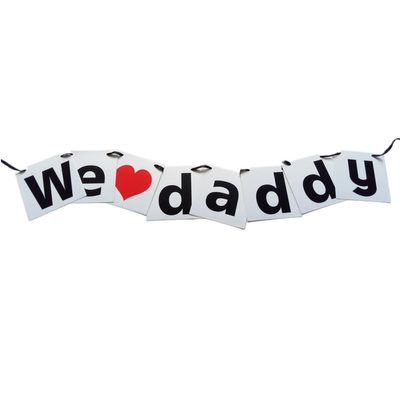 OSOLADY Father's Day Paper Banner - 3 Meter