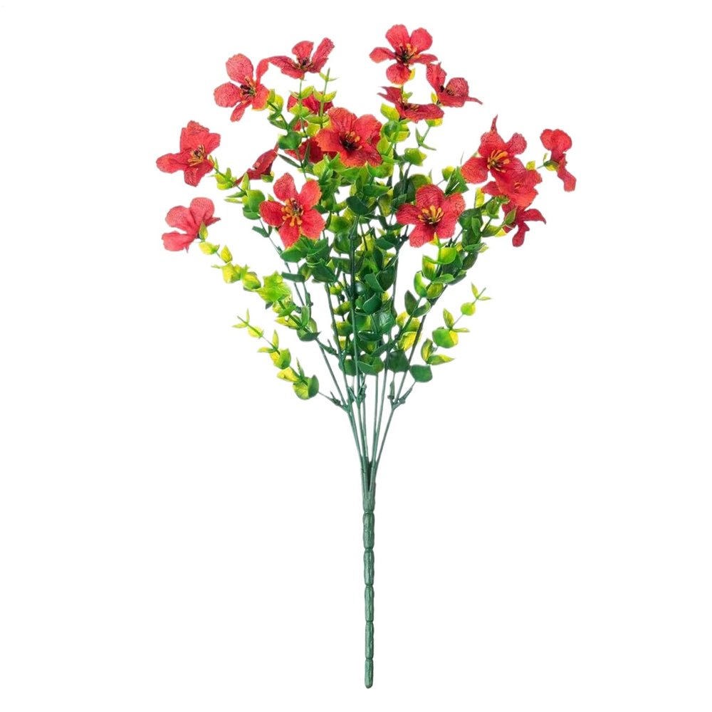 Realistic Artificial Violets for Home Decor