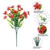 Realistic Artificial Violets for Home Decor view 4