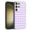 Phoona Case for Samsung Galaxy S23 Ultra 5G, Purple Grid view 1