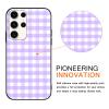 Phoona Case for Samsung Galaxy S23 Ultra 5G, Purple Grid view 2