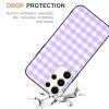 Phoona Case for Samsung Galaxy S23 Ultra 5G, Purple Grid view 4