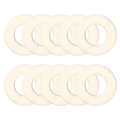 QUARKZMAN 0.8 Inch Unfinished Wood Rings