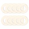 QUARKZMAN 0.8 Inch Unfinished Wood Rings view 1