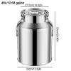 TrixmEsque Stainless Steel Milk Can with Lid, 1.48 L view 2