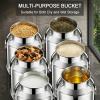 TrixmEsque Stainless Steel Milk Can with Lid, 1.48 L view 3
