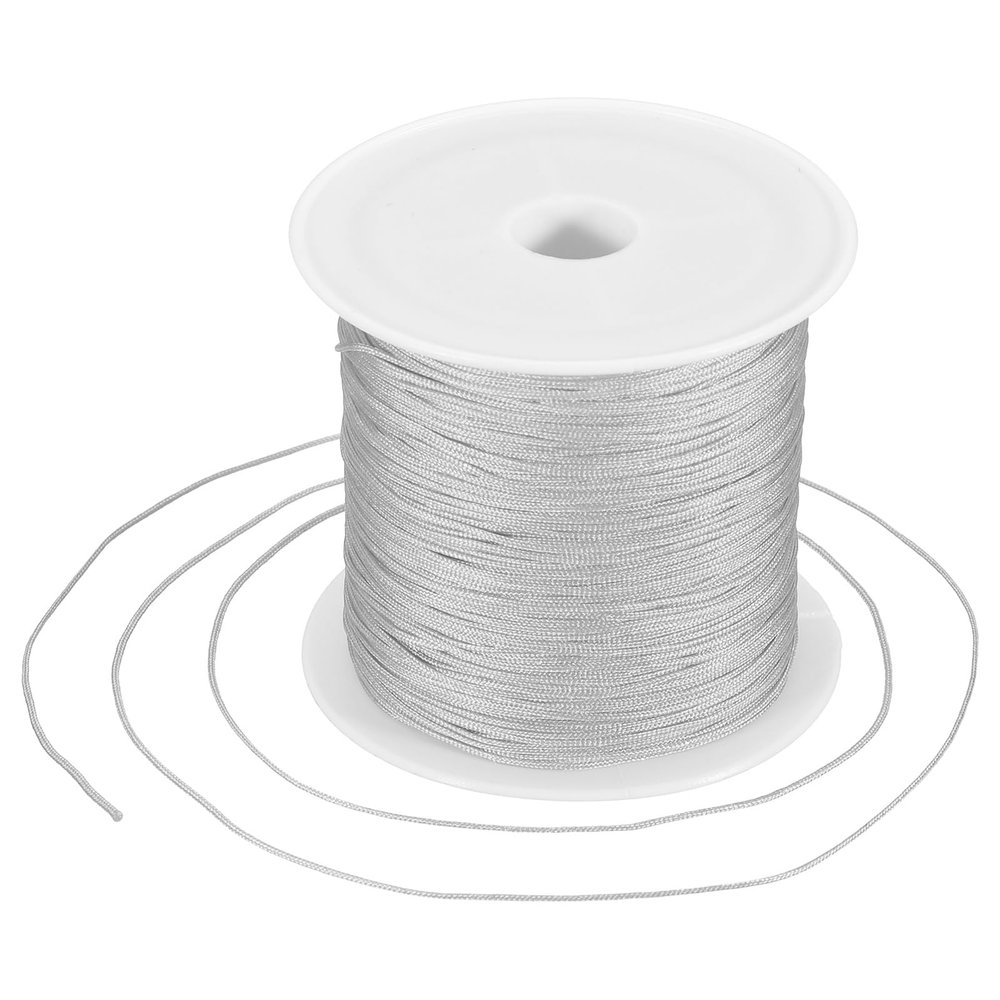 QUARKZMAN 0.6mm Nylon Thread for Bracelets - 44 Yards