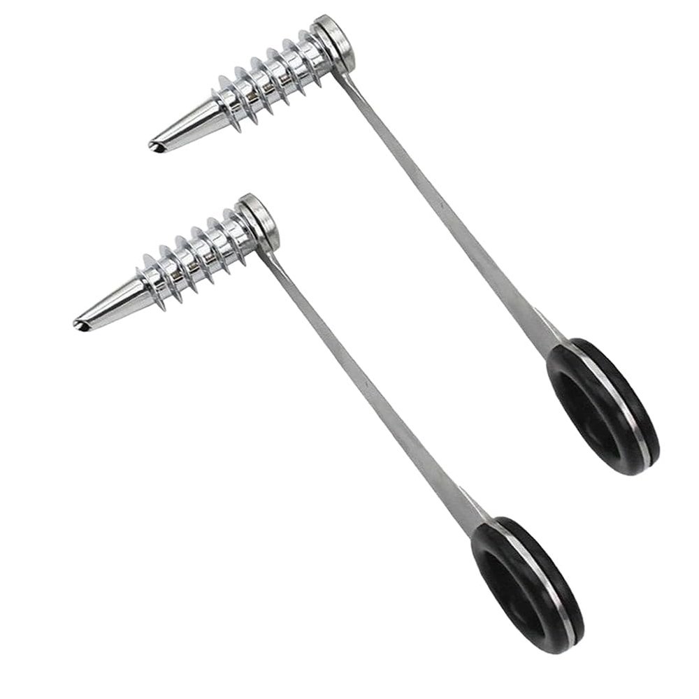 UieoKakeh Stainless Steel Piranha Spiral Cutter (2-Pack)