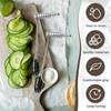 UieoKakeh Stainless Steel Piranha Spiral Cutter (2-Pack) view 3
