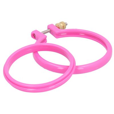 Alomejor Colorful Cross Stitch Hoop, 5 Inch