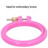 Alomejor Colorful Cross Stitch Hoop, 5 Inch view 4