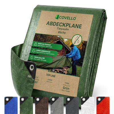 Covello Green Tarpaulin 3 x 4 m, 260 g/m
