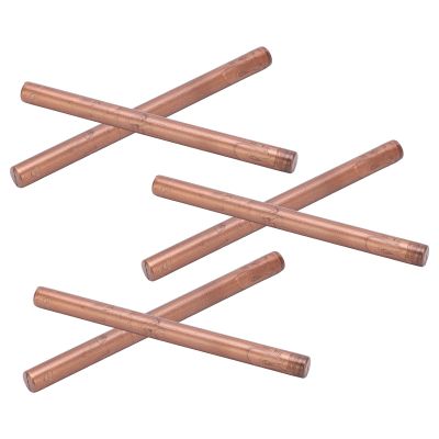 Alomejor Flexible Wax Seal Stick Set, Smoke-Free Wax Seal Sticks for DIY Projects, 10 Pieces, Champagne Gold (Copper Color)