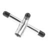 HOUDERCO Silver Metal Cross Cue Bridge for Pool Tables view 1
