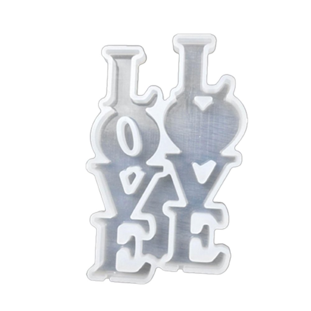 Heart-Shaped Silicone Mold with Snowman