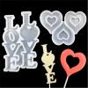 Heart-Shaped Silicone Mold with Snowman view 4