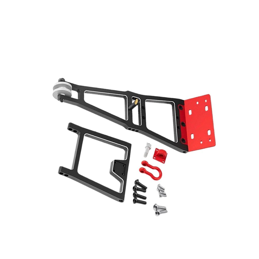 rongweiwang RC Truck Tow Crane Arm Kit, Aluminum Alloy, 1:10 Scale